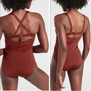 Athleta Aqualuxe Wide-Strap One piece